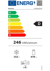  Siemens KG86NAID2N Kombi No Frost Buzdolabı