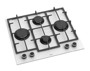  Ferre LN386 Beyaz Cam Ankastre Ocak