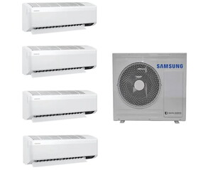 Samsung Windfree Duvar Tipi Multi Klima 9+9+12+12 Btu/H + 8 Kw Dış