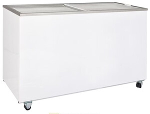 Şenocak D 400 DFSG FF Düz Sürgü Camlı Sandık Tipi Dondurucu