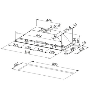  Franke FBI 931 H X Inox Ankastre Aspiratör