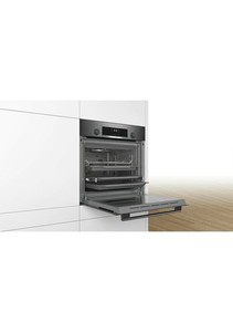  Bosch HBF537EG0T Black Inox Ankastre Fırın