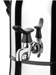  Korkmaz A338 Nosta Siyah 2000 W Çelik Demlikli Semaver