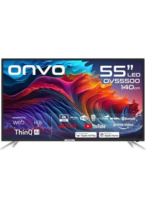 Onvo OV55500 4K Ultra HD 55' 140 Ekran Uydu Alıcılı webOS Smart LED TV