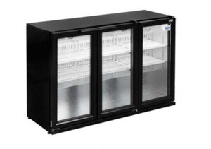 Şenocak S-340 BB HD Menteşeli Çarpma 3 Kapılı Bar Tipi Şişe Soğutucu