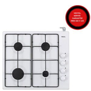 Regal SO 6040 B Beyaz Set Üstü Ocak