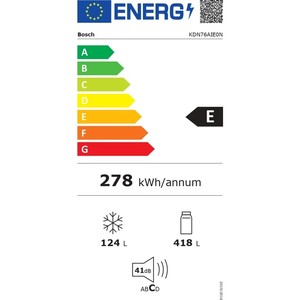  Bosch KDN76AIE0N No Frost Çift Kapılı Buzdolabı