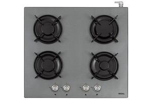 Regal SO 6041 GCY Gri Cam Set Üstü Ocak