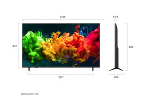  LG 65QNED81B6A 4K Ultra HD 65' 165 Ekran Uydu Alıcılı webOS Smart QNED Evo Mini LED TV