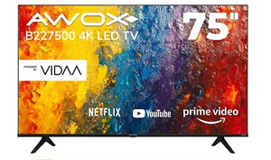 Awox B227500 4K Ultra HD 75' 190 Ekran Uydu Alıcılı Smart LED TV