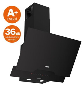  Ferre FryArt Siyah Ankastre Set QEP63CS Ankastre Fırın, SC205-FA Ankastre Ocak, D063-SA SilentArt Davlumbaz