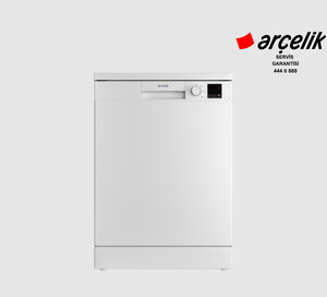 Arçelik 6433 3 Programlı Bulaşık Makinesi
