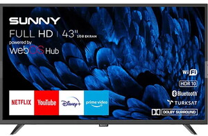 Sunny SN43DAL540 Full HD 43' 109 Ekran Uydu Alıcılı webOS Smart LED TV