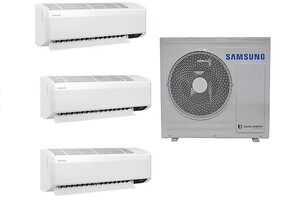 Samsung Windfree 9+9+9 BTU/h +6,8 Kw Dış A 24000 BTU Multi Inverter Duvar Tipi Klima