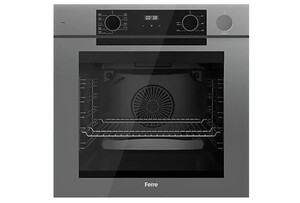 Ferre Fryart Steam QEP64CPR Gri Ankastre Fırın