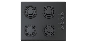  Alveus Siyah Ankastre Set (F17 Davlumbaz - Gls 640 Ocak - Mfa 604 Fırın)