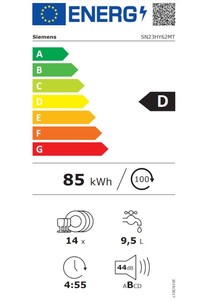  Siemens SN23HY62MT 6 Programlı Bulaşık Makinesi