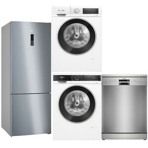 Siemens Çeyiz Seti ,KG76NCIE0N Buzdolabı ,SN216I00DT Bulaşık Makinesi ,WG52A202TR Çamaşır Makinesi ,WQ51G200TR Çamaşır Kurutma M