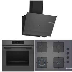 Bosch Ankastre Set HJG852YN0T, POP7C9P31O, DWK67PJ70T