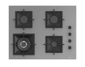  Ferre Gri Set (D065-SA Gri DAVLUMBAZ - SC408-WFA Gri Ocak- QEP64CPR Fırın)