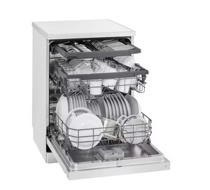  LG DFC513FW QuadWash™ Teknolojisi Ayarlanabilir 3 Raflı 9 Programlı Bulaşık Makinesi