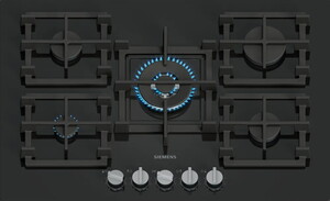 Siemens iQ500 EP7A6QI40O Wok Gözlü Siyah Cam Ankastre Ocak