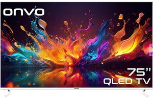 Onvo 75OVF9001UQ 4K Ultra HD 75' 190 Ekran Uydu Alıcılı Google Smart QLED TV