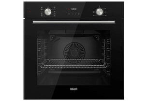 Uğur UAF 6011D SCPET Fry Art Siyah Ankastre Fırın
