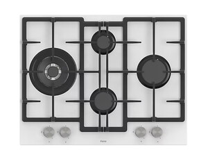  Ferre Beyaz Set (D078 Beyaz DAVLUMBAZ - ED076/WFA Beyaz Ocak- QEP64CB Fırın)