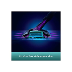  Philips XC8349/01 Aqua Plus 25.2 V Dikey Şarjlı Süpürge