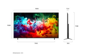  LG 85QNED70B6A 4K Ultra HD 85' 216 Ekran Uydu Alıcılı webOS Smart QNED Mini LED TV