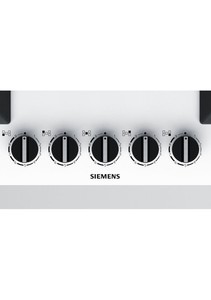  Siemens EP7A2QB20 75 cm Wok Gözlü Beyaz Cam Ankastre Ocak