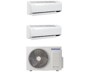 Samsung Wind Free (AJ050TXJ2KH/EA) 2X9000 BTU Iç 5,2 Kw Dış Ünite A 18000 BTU 1+2 Sistem Multi Inverter Duvar Tipi Klima
