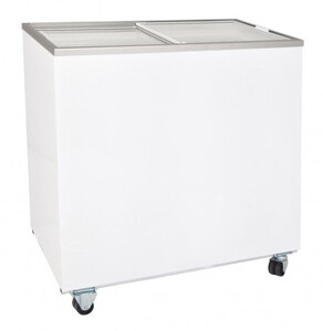Şenocak D 200 DFSG FF Düz Sürgü Camlı Muhafaza - Derin Dondurucu