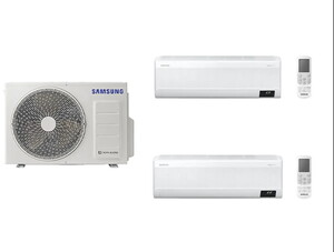 Samsung Wind Free Multi 1+2 Sistem (AJ050TXJ2KH/EA) 9+18 Btu İç 5,2 kw Dış Ünite