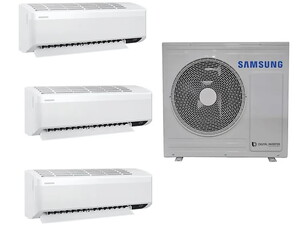 Samsung WindFree Multi AJ068TXJ3KH/EA 6.1 kW 1 Dış + 3 İç Ünite (9+12+18) Duvar Tipi Klima