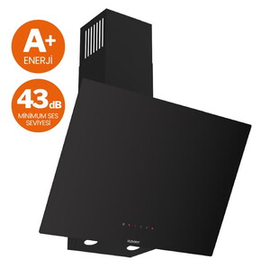  Ferre Siyah Set ( D077 Siyah DAVLUMBAZ-SCS205 Siyah Ocak- QBL62CS Fırın)