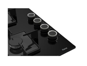  Ferre SS205 Siyah Cam Ankastre Ocak